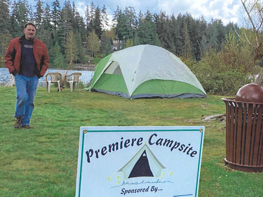 2023 Maple Valley Fishing Derby Premier Glamping Camp Site
