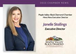 Maple Valley-Black Diamond Chamber Hires New Executive Director Janelle Stallings – Executive Director